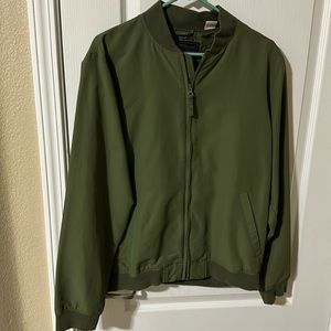 Men's Large Green Levi's bomber jacket